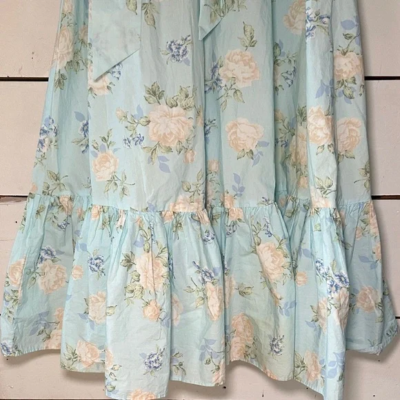 LoveShackFancy Estelle Puff Sleeve Floral Maxi Dress - Picture 5 of 13